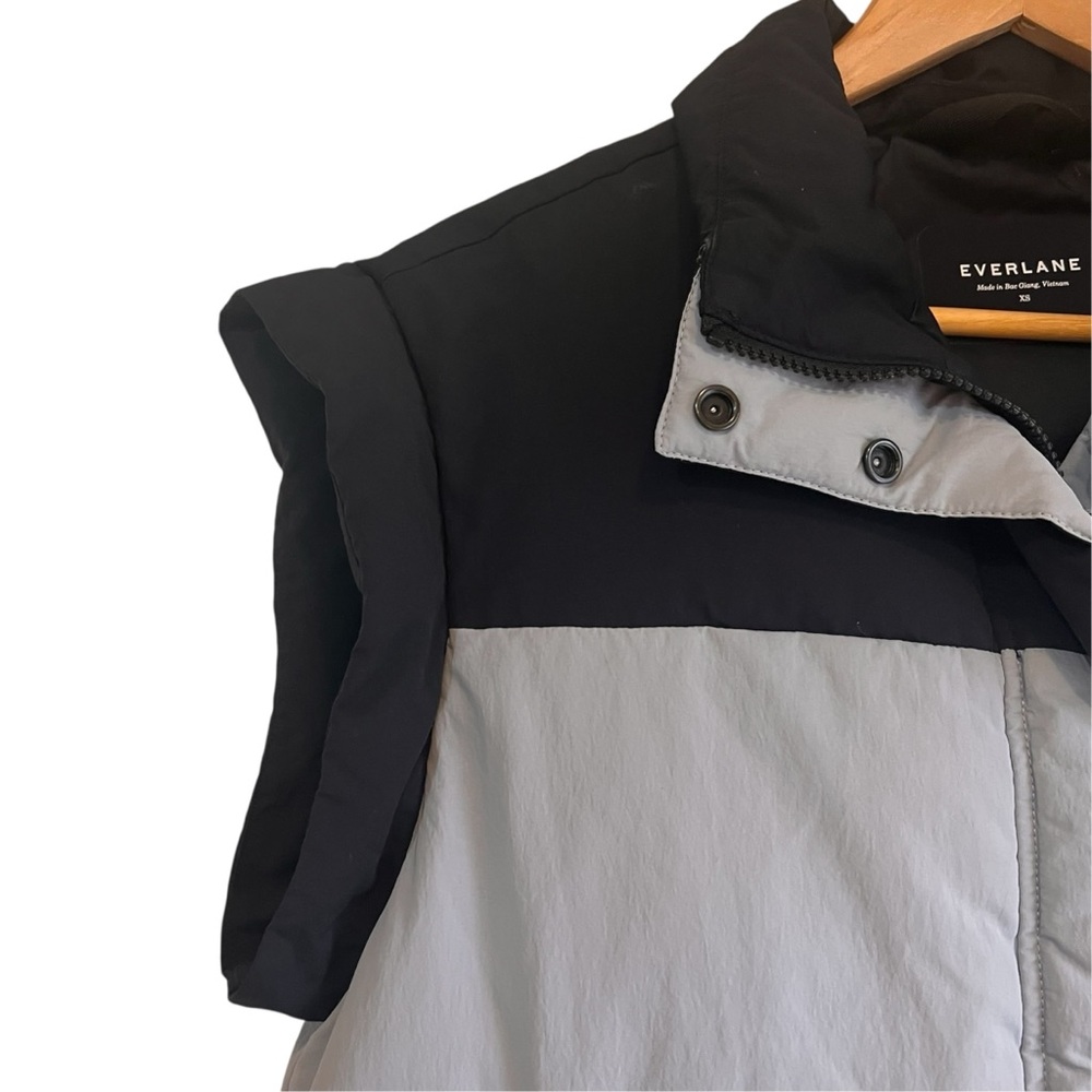 Everlane primaloft oversized boxy fit colour block vest XS excellent condition - Picture 6 of 12